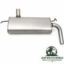 Walker Endschalldämpfer für 2,8L CRD + 3,8L Motor. Jeep Wrangler JK (07-18)