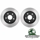 Raybestos Specialty Bremsscheibe Paar vorne Ø 302mm Jeep Wrangler JK (07-18)