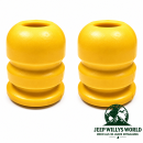 Fairchild Leaf Spring Axle Bump Stop pair Rear Jeep Wrangler JK (07-18)