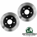 Raybestos R-Line Bremsscheiben Paar hinten Jeep Grand Cherokee WJ WG (99-04)