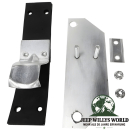 Walker Auspuffhalter, Aufhängung hinten für 2,5L und 4,0L Benzinmotoren. Jeep Cherokee XJ (1997-2001), inkl. Platte, Schrauben und Muttern.
