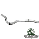 Hosenrohr, Flammrohr (aluminisiert) für 4,0L Benzin Motor. Jeep Grand Cherokee ZJ / ZG (1996-1998).