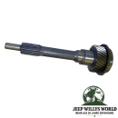 Eingangswelle mit 10 Spline und 29 Zähnen für AX15 Schaltgetriebe. Jeep Cherokee XJ / Wrangler YJ / Comanche MJ (1987-1991).