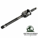 Kardanflansch Dana 30 Vorderachse, 44 Hinterachse, 300 Verteilergetriebe Jeep CJ Wrangler Cherokee Commanche 66-93, Flansch verschraubung auf Montagepunkten liegend, ganzer Artikel zu sehen.