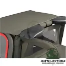 Bestop Strapless Header Bikini Top Vinyl Khaki Diamond Jeep Wrangler TJ (2003-2006)