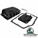 Crown Oil Pan Automatic Transmission with Filter + Gasket 42RLE. Jeep Wrangler TJ JK / Cherokee KJ KK (03-12)