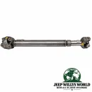 Kardanwelle vorne mit Doppelkreuzgelenk. Jeep Cherokee XJ, Comanche MJ, Grand Cherokee WJ 4,0L Schaltgetriebe (89-01)