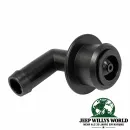 Crown Crankcase Vent PCV Valve rear Jeep Wrangler YJ TJ / Cherokee XJ / Grand Cherokee ZJ ZG WJ 4.0L Engine (94-04)