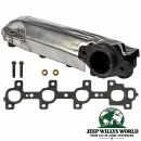 Dorman Abgaskrümmer links mit Dichtung für 4,7L Motor. Jeep Grand Cherokee WJ WG (99-04)