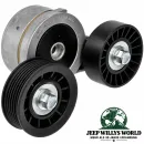 Dorman Riemenspanner Umlenkrolle Spannrolle Jeep Cherokee / Grand Cherokee / Commander 3,7L + 4,7L (99-12)