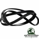 Keilrippenriemen Flachriemen Serpentinenriemen Jeep Wrangler JK 3,8L mit Klimaanlage (07-11)