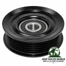 Crown Umlenkrolle Spannrolle Laufrolle mit Flachriemen Jeep Wrangler JK, JL  3,0L + 3,6L + 3,8L (07-24)