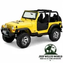 Bestop Lower Half Fabric Soft Doors Bestop Black Diamond Jeep Wrangler TJ (1996-2006)
