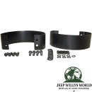 Stoßfangbügel Bumperettes Schwarz CJ + Wrangler 76-95