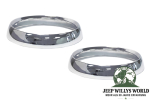 Scheinwerferringe Paar Chrom Jeep CJ 72-86