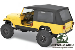 Supertop Verdeck mit getönten Scheiben Black Denim Jeep CJ8 81-85