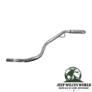 Exhaust Endrohrbogen (aluminisiert) mit 2