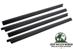 Türdichtung Abstreifer Set innen + außen Jeep CJ + Wrangler YJ 76-95
