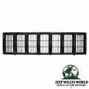 Frontgrill Kühlergrill Blende Schwarz Jeep Cherokee Sport  SE 97-01