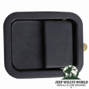 Türgriffmulde außen Stahltüre Schwarz Jeep CJ + Wrangler 81-06