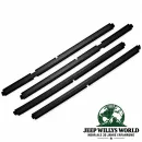 Fairchild Türdichtsatz Abstreifer Paar hinten links + rechts außen. Jeep Grand Cherokee WJ WG (99-04)