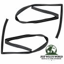 Türdichtung Fensterführung Paar links + rechts Jeep Wrangler 96-06