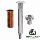 Türbolzen Türscharnier Reparatur Set. Jeep Wrangler JK (07-18)
