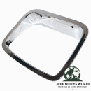 Scheinwerfer Blende US Chrom links Jeep Wrangler 87-95