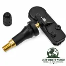 Standard Reifendrucksensor Gummiventil TPMS 433 MHz. Jeep Wrangler JK, JL / Grand Cherokee WK2 (10-20)