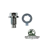 Dorman Engine Oil Pan Drain Plug M14 x 1,5mm Jeep Wrangler, Gladiator, Cherokee, Grand Cherokee, Compass, Patriot, Renegade (07-26)