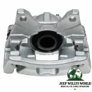 Raybestos R-Line Bremssattel hinten links mit Ø 302mm Bremsscheiben. Jeep Wrangler JK, Cherokee KK (07-18)