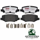 Raybestos Bremsklötze Bremsbeläge Satz hinten Element3 Hybrid Premium. Jeep Wrangler JK, Cherokee KK, (2007-2018)