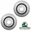Raybestos R-Line Bremsscheibe Paar vorne Ø 332mm Jeep Wrangler JK (10-18)