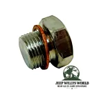 Crown Motoröl Ablass Schraube 2,5L TD, 2,8L CRD, 3,0L CRD, 3,1l TD. Jeep Wrangler , Cherokee , Grand Cherokee (95-18)