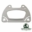 Abgaskrümmerdichtung Flansch rechts / links 3,0L 3,2L 3,6L Motor. Jeep Wrangler , Gladiator , Cherokee , Grand Cherokee (12-26)