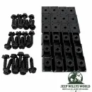 Crown Kotflügelverbreiterung Montagesatz Jeep CJ5 CJ6 CJ7 (55-86)