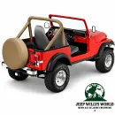 Bestop Roll Bar Sport Cover Tan Denim Jeep CJ5 CJ7 (1980-1986)