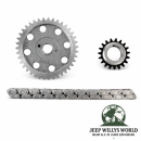 Steuerkettensatz 3 teilig 3,8 + 4,2 L 6 Zyl. Jeep CJ + Wrangler 71-90
