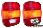 Rückleuchten Glas rechts und links EU Modell Jeep CJ Wrangler 76-95