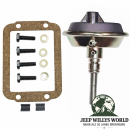 Allradschalter Unterdruckdosen Set Vorderachse Dana 30 Jeep Wrangler + Cherokee 84-90