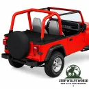 Bestop Duster Deck Cover Vinyl Black Denim Softtop Supertop Jeep Wrangler YJ (1992-1995)
