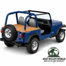 Bestop Duster Deck Cover Vinyl Spice Denim Softtop Supertop Jeep Wrangler YJ (1992-1995)
