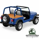 Bestop Duster Deck Cover Vinyl Spice Denim Hardtop Model Jeep Wrangler YJ (1992-1995)