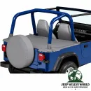 Bestop Duster Deck Cover Vinyl Charcoal Denim  Softtop NX Supertop Jeep Wrangler YJ (1992-1995)