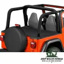 Bestop Duster Deck Cover Vinyl Black Diamnod Hardtop Model Jeep Wrangler TJ (2003-2006)