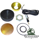Lenkrad Hupenknopf Kit Jeep CJ3B CJ5 CJ6 60-75