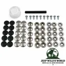 Bestop Snap Repair Kit for Softtop Jeep CJ5 CJ6 CJ7 CJ8 / Suzuki SJ410 SJ413 + Samurai (1976-2004)