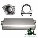 Exhaust Muffler MSL Maximum with 2.25