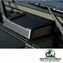 Rugged Ridge Airscoop Lüftungsgitter Hutze Schwarz Jeep Wrangler TJ JK (1998-2018)