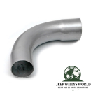 Auspuff Rohrbogen Universal Stahl 90° Ø 63mm / 2,5" Jeep